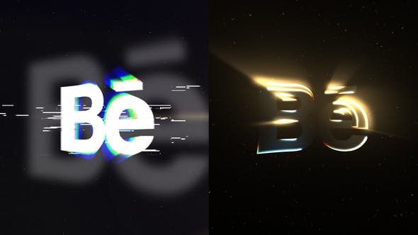 Epic Glitch Logo Intro