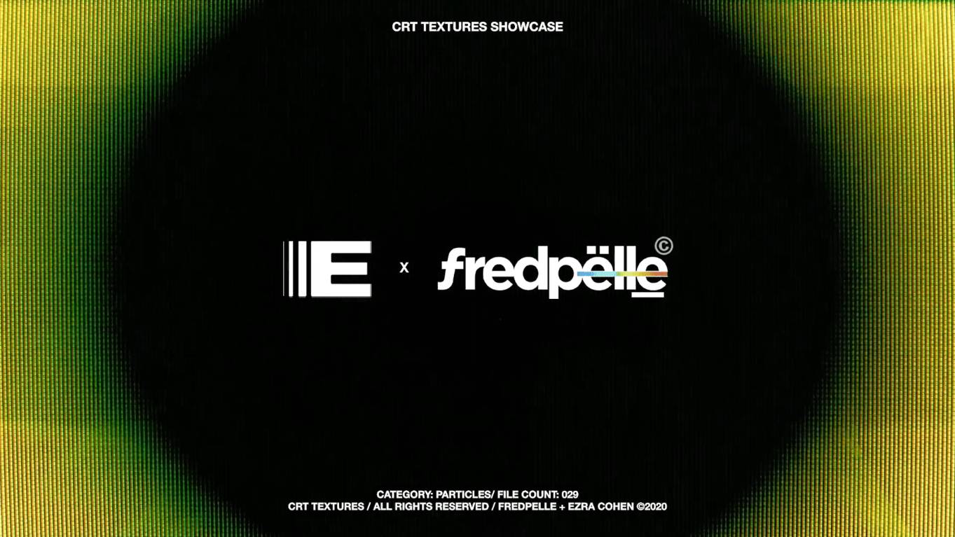 Happy Editing – CRT Textures 4K