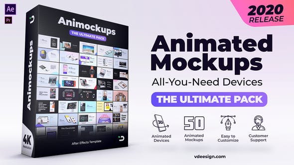 Animated Mockups Ultimate Pack
