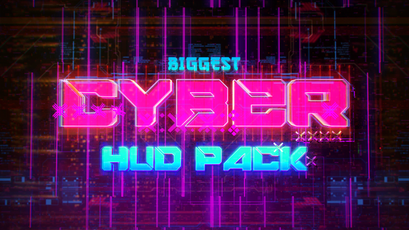 Biggest CYBER HUD Pack