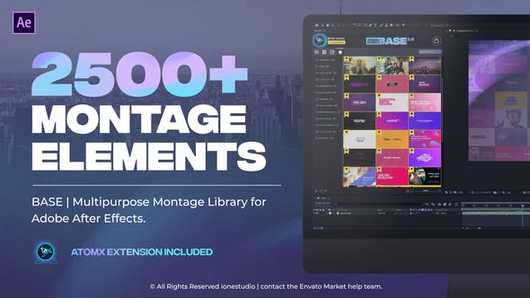 BASE | Transitions and Motion Graphics for After Effects v2.0