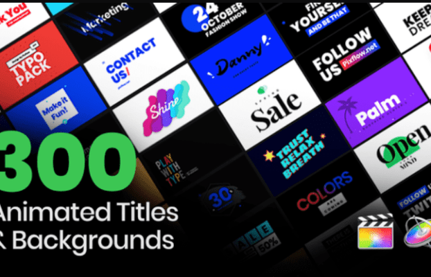 TypeQueen – Titles and Backgrounds for FCP