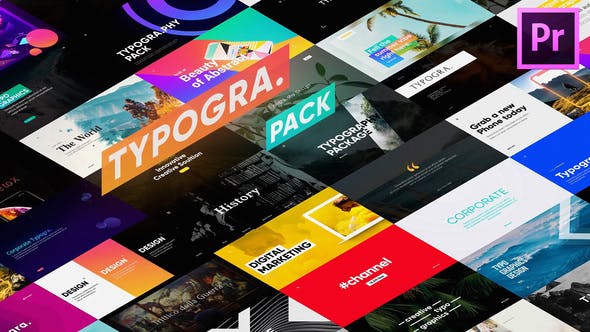 Typography Pack for Premiere Pro