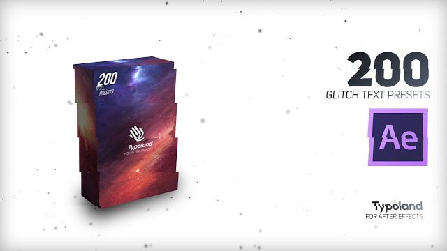 200 Glitch Text Animation Pack