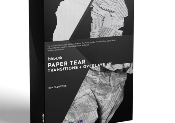 Blindusk – Paper Tear Transitions & Overlays