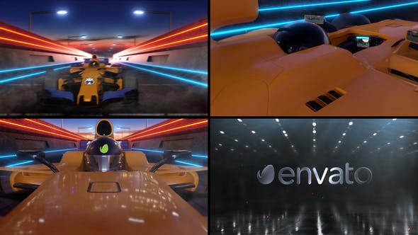 F1 Car Logo Reveal