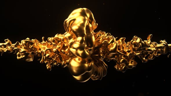 Gold Logo Intro