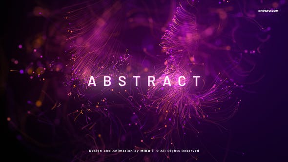 Abstract Particles Titles V2