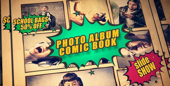 Photo Album Comic Book Videohive