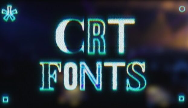 CRT Font Overlays Pack