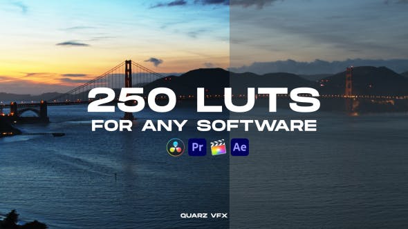 250 LUT Color Presets