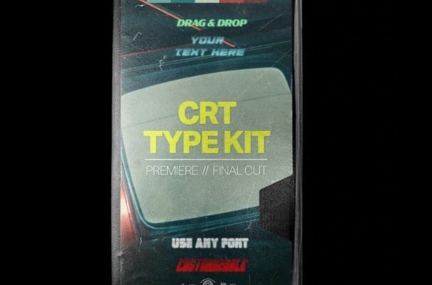 Tropic Colour – CRT TYPE KIT – Digital CRT FONT PLUGIN
