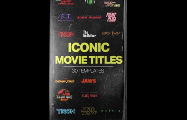 Tropic Colour – Iconic Movie Titles Templates