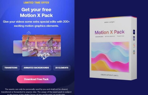 Artlist & Artgrid – 200+ Elements – Motion X Pack