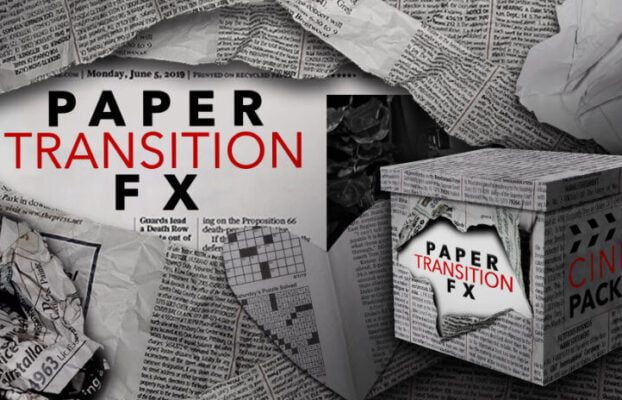 PAPER TRANSITION FX – CINEPACKS