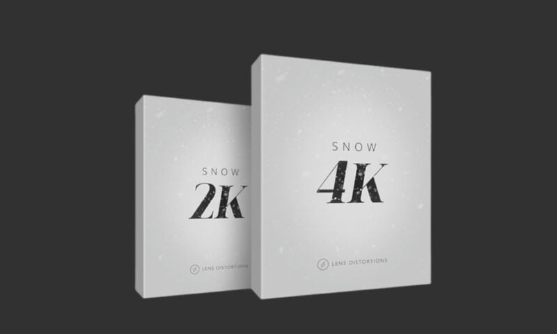 LENS DISTORTIONS – SNOW (4K)