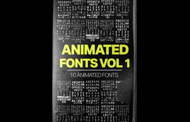 Tropic Colour – ANIMATED FONTS VOL. 1