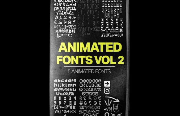 Tropic Colour – ANIMATED FONTS VOL. 2