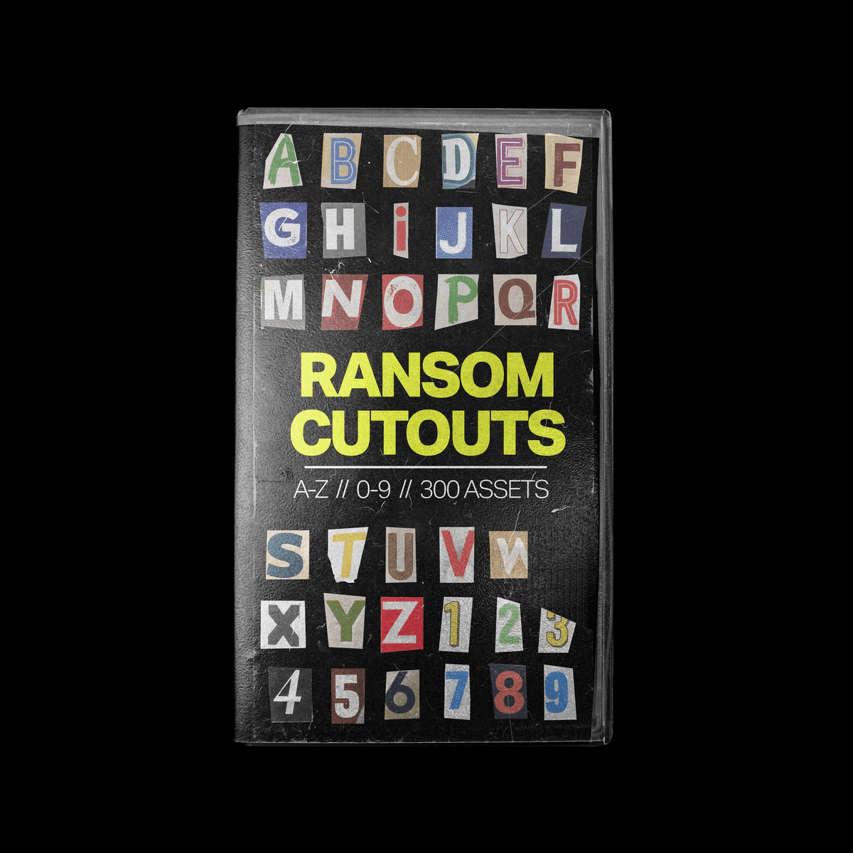 Tropic Colour – Cutout Letters & Numbers