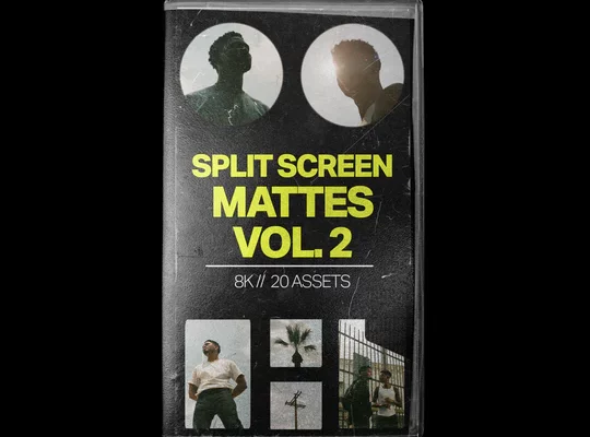Tropic Colour – Split Screen Film Mattes Vol. 2
