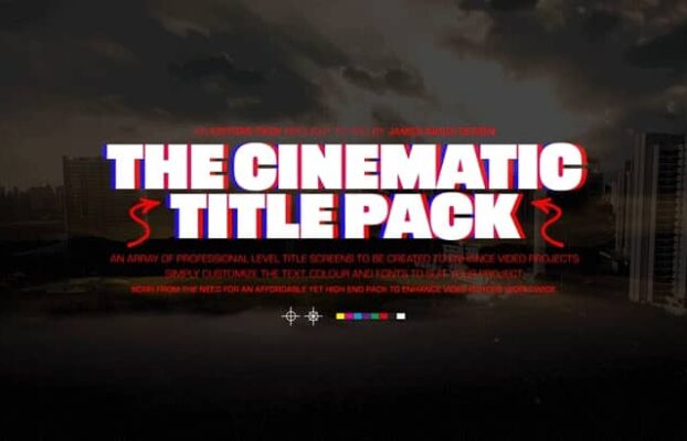 James Abadi Design – The Cinematic Title Pack