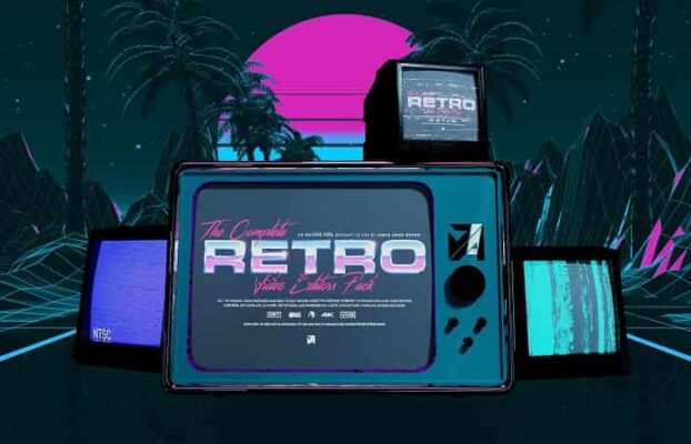 James Abadi Design – The Complete Retro Video Editors Pack Pro – 4K