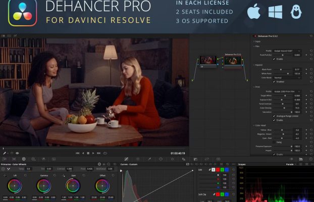 Dehancer PRO – For DaVinci Resolve v7.1 (WIN)