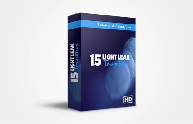 Flat Pack FX – Light Leaks Transitions Pack
