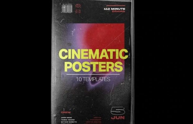 Tropic Colour – Cinematic Poster Templates