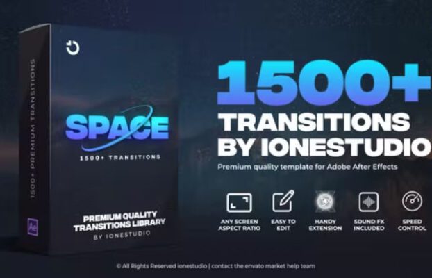 1500+ Transitions for After Effects