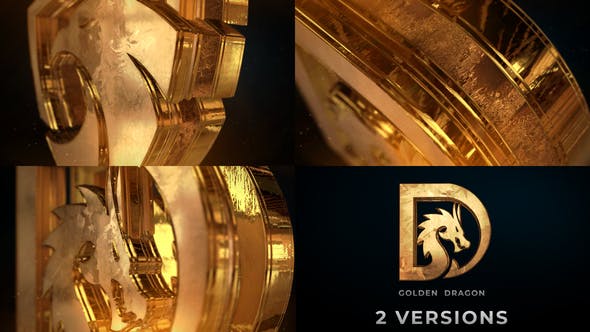 Gold Logo Reveal