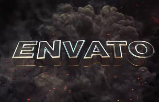 Powerful Explosion 3D Logo