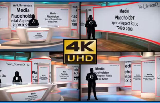 Virtual Studio Set – S07