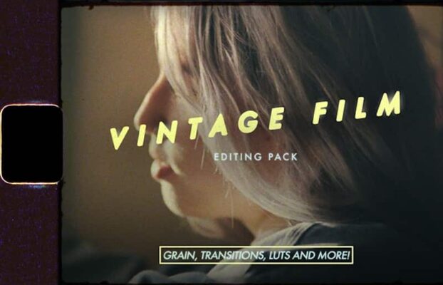 Austin Newman Vintage Film Editing Pack (Grain, Transitions, LUTs and Overlays)