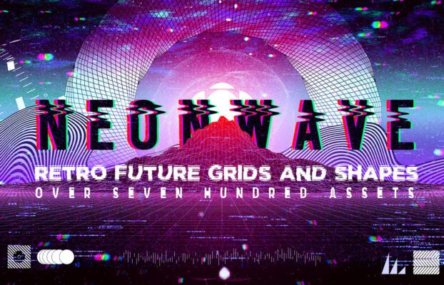 Houson Hanna – NEONWAVE: Retro Future Grids and Shapes