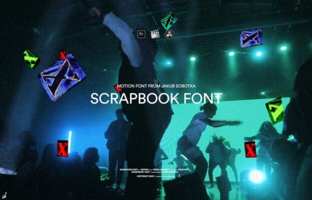 Jakub Sobotka – Scrapbook Motion Font