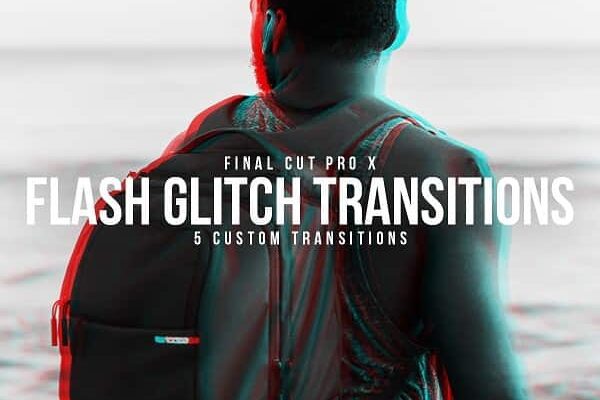 YCImaging – Glitch Flash Transitions Pack (FOR FCPX)