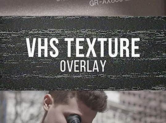 Master Filmmaker – VHS Texture Overlay Pack – PRO PACK