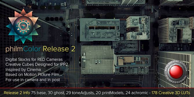 PHFX PhilmColor R2 – Digital Stocks for RED IPP2 Workflow