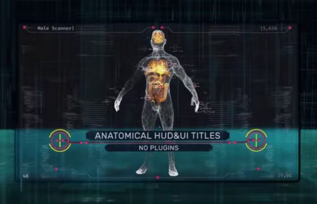 Anatomical HUD UI Titles