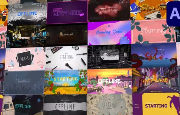 Looped Backgrounds | Web • Twitch • Youtube • Live | Part 1