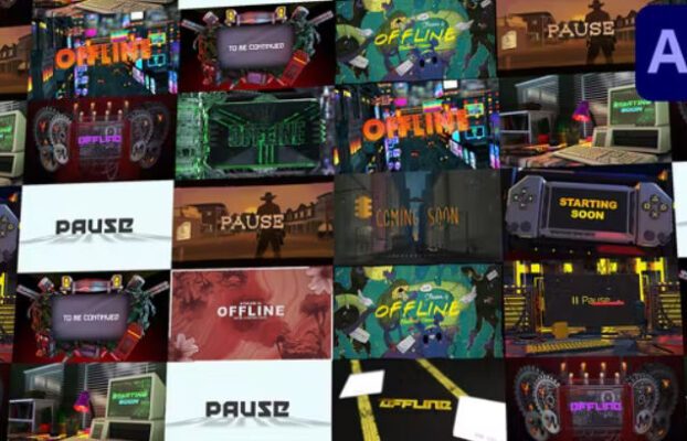 Looped Backgrounds | Web • Twitch • Youtube • Live | Part 2