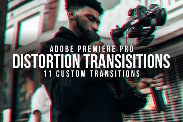 YCImaging – Distortion Transitions Pack | ADOBE PREMIERE PRO 2019