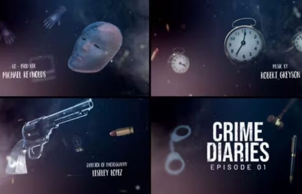Crime Diaries – Title Sequence