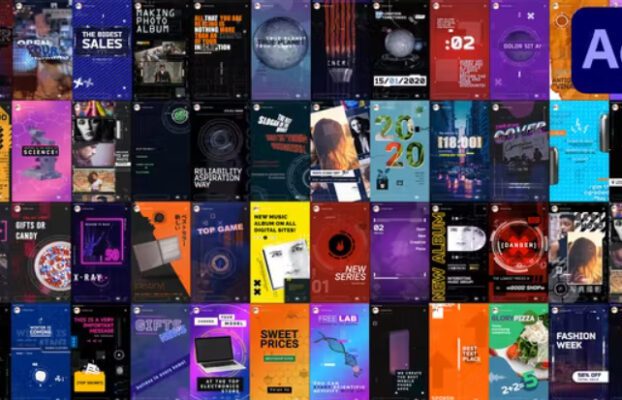 Cyberpunk Instagram Stories