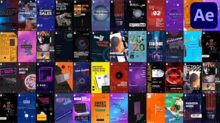 Cyberpunk Instagram Stories