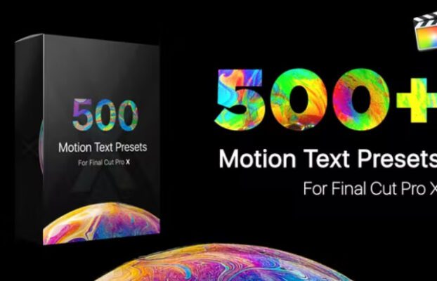 Text Presets Library for Final Cut Pro X