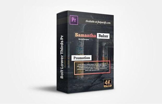 Flat Pack FX – Bolt Lower Thirds