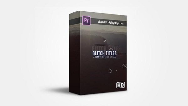 Flat Pack FX – Advance Glitch Titles for Premiere Pro