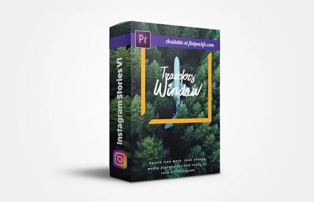 FlatPackFx – Instagram Stories V1 – Premiere Pro